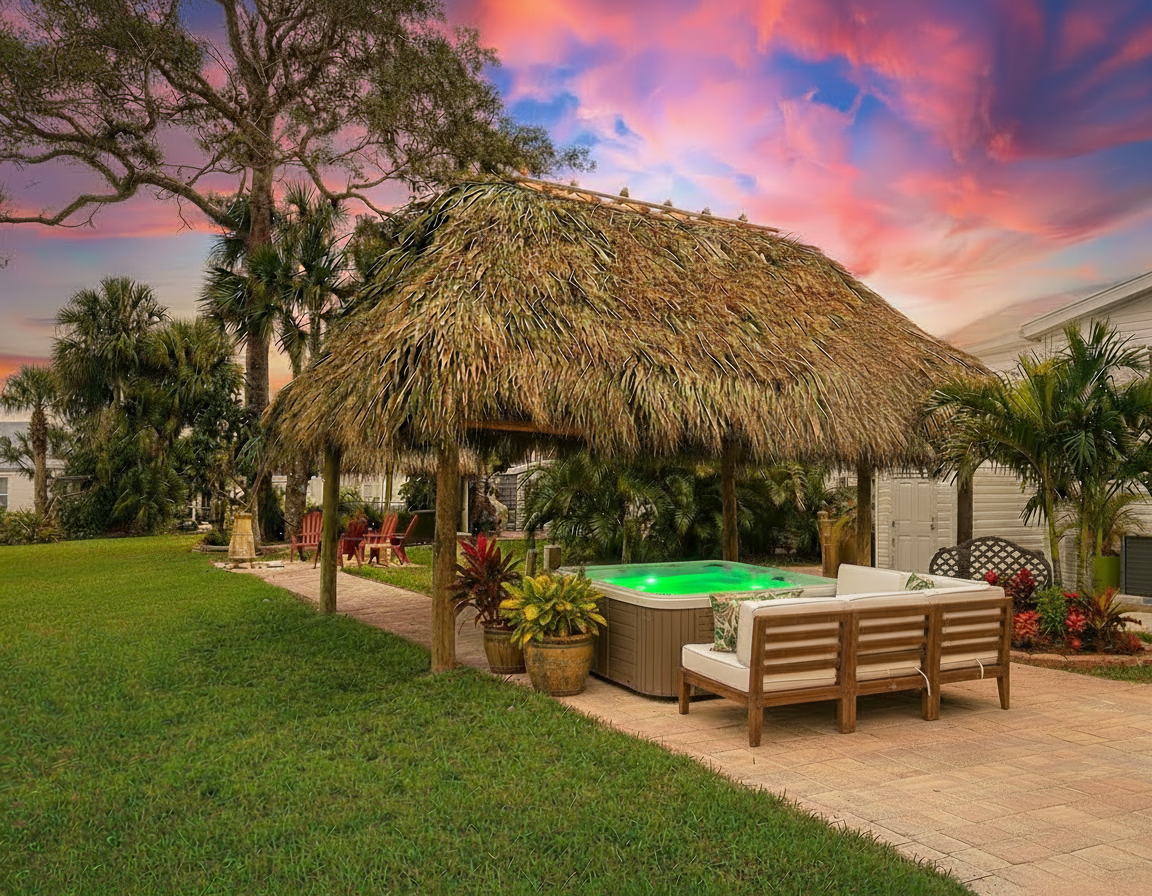 Backyard Tiki Huts Contractor