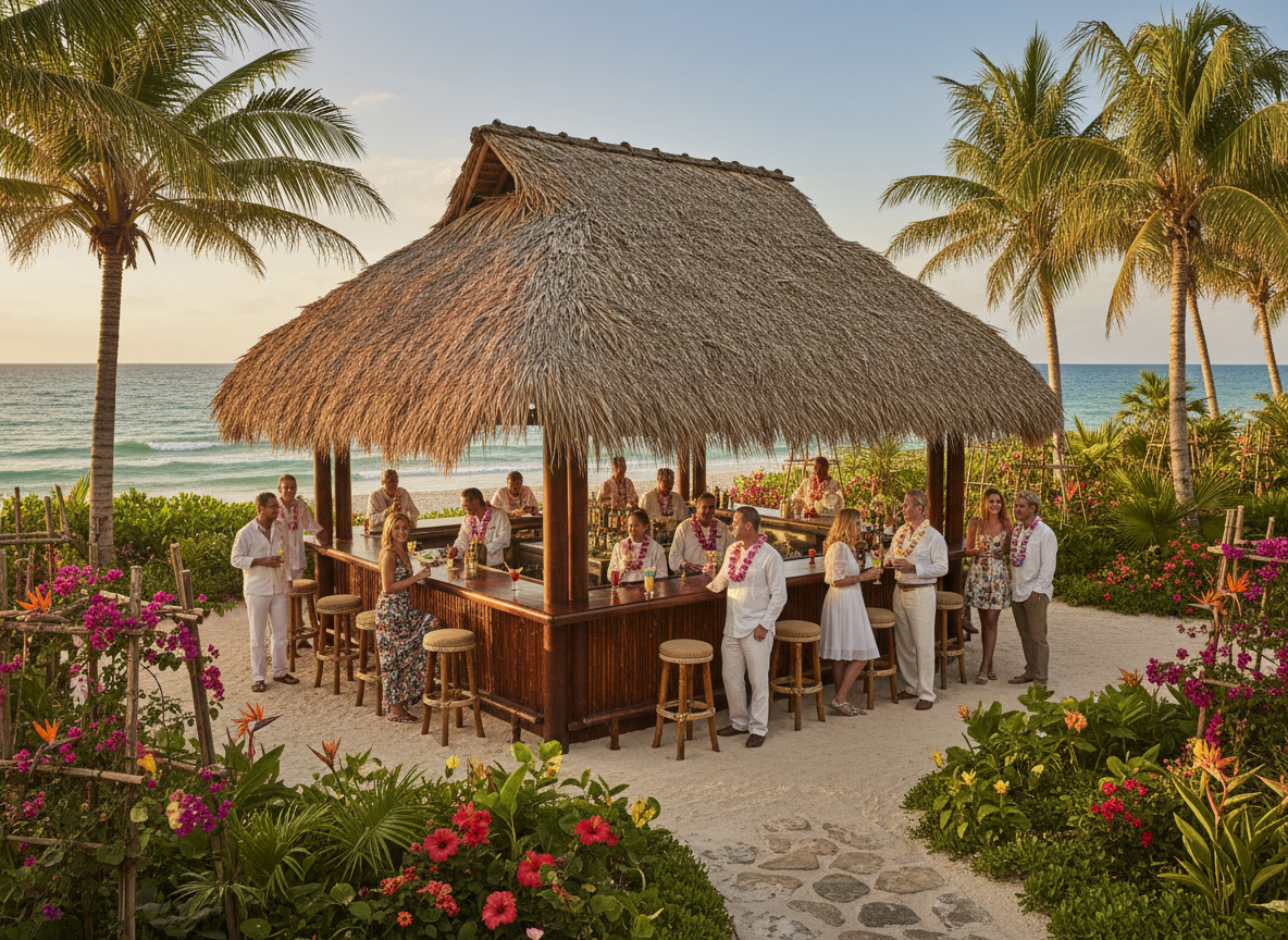 Custom Tiki Bar Builder